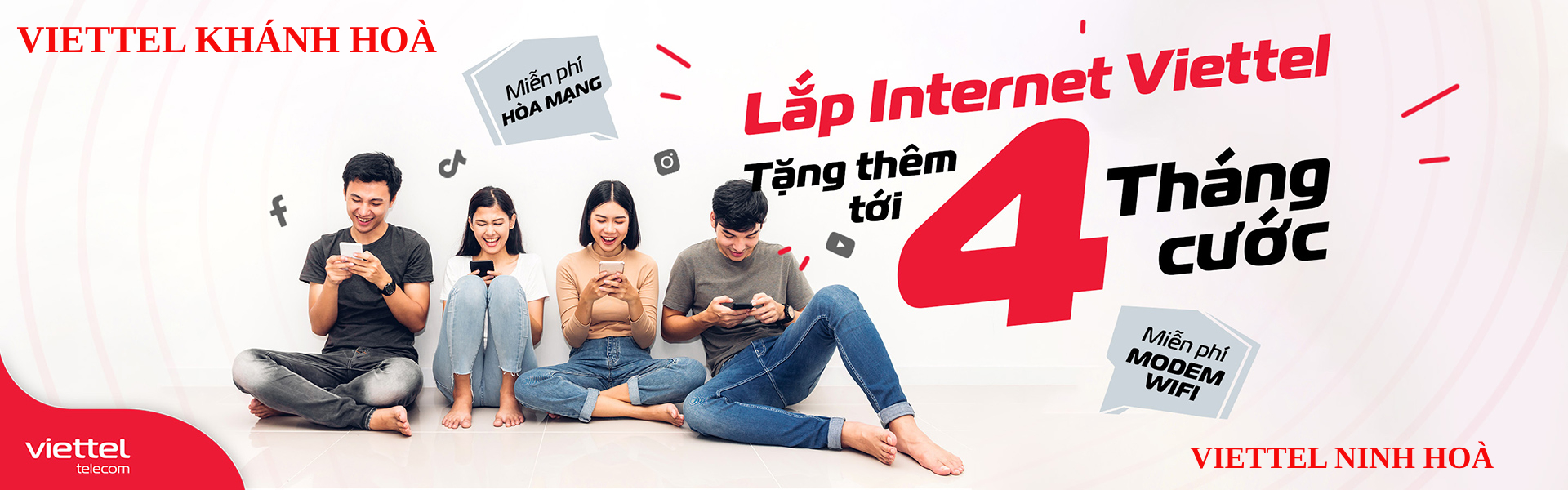 lắp mạng viettel ninh hoà